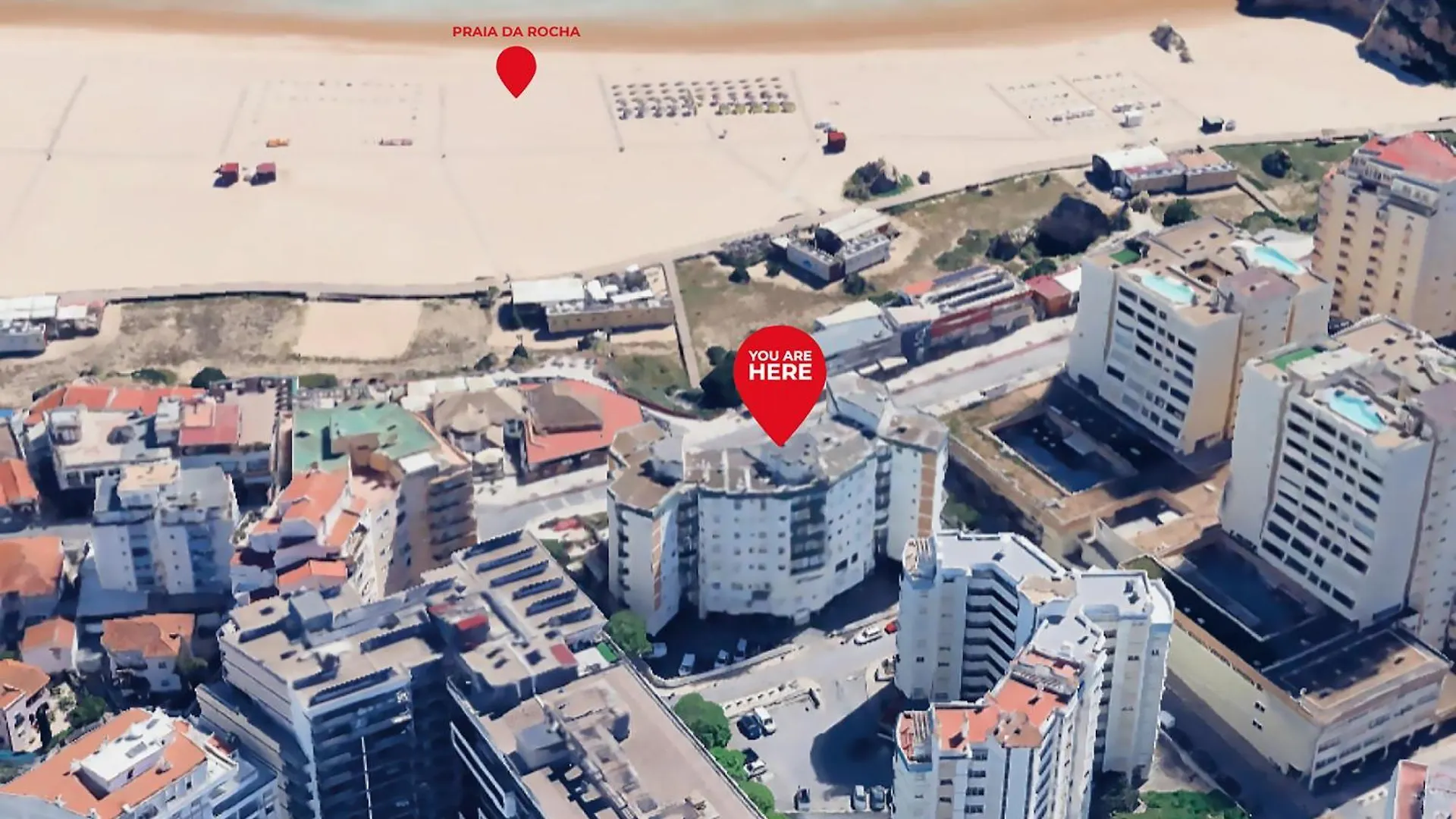 Apartment Praia Rocha Sea View Bali Portimao